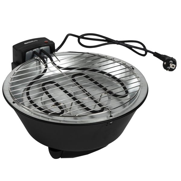 Griglia elettrica da tavolo BBQ1 - 1250 W - nero - Melchioni