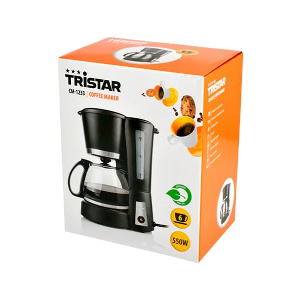 Caffettiera americana - con caraffa in vetro - 550 W - Tristar