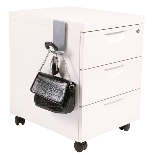 Appendiabiti magnetico - 7,4 x 6,8 x 14,3 cm - 1 posto - acciaio/ABS - Alba