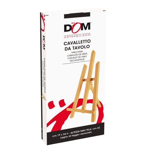 Cavalletto da tavolo mini lyra - 19 x 36 cm - legno - Deco