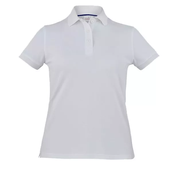 Polo donna Susan - taglia M - poliammide - bianco - Giblor's