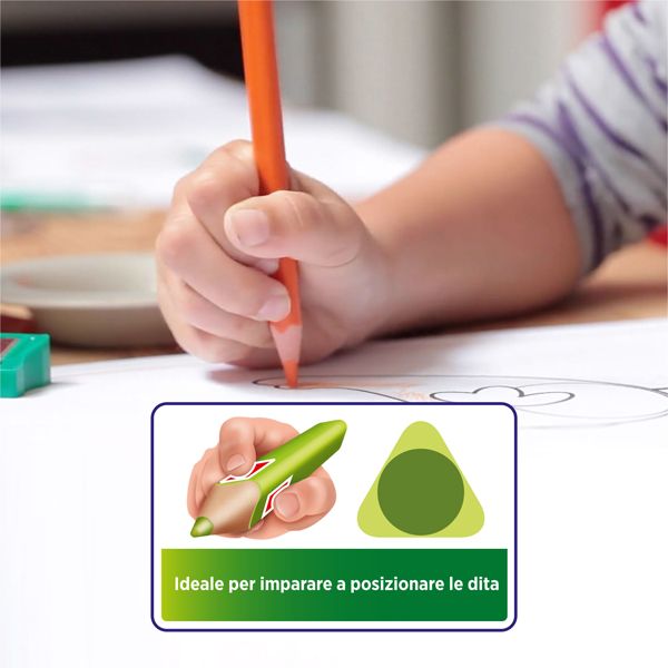 Matita colorata Evolution Triangle - colori assortiti - Bic - conf. 12 pezzi