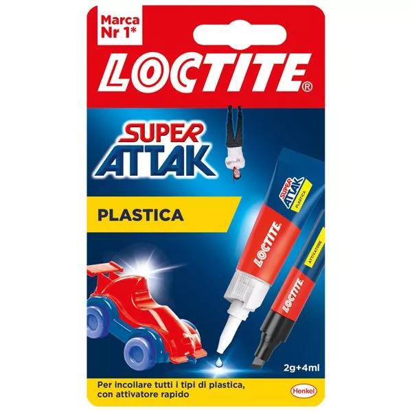 LOCTITE SUPER ATTAK PLASTICA 2g+4ml