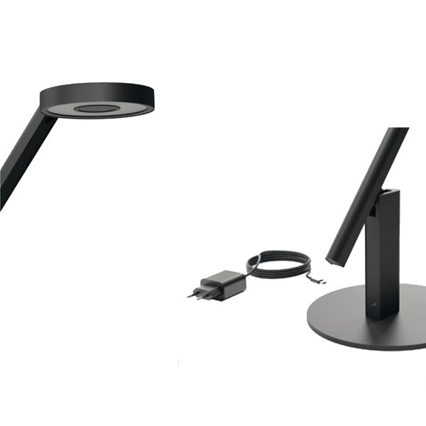 Lampada in metallo LUCTRA TABLE LITE da tavolo 900 lm nero