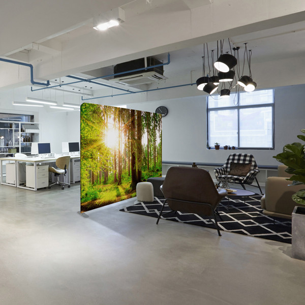 Divisorio in tessuto Wall Decor - 300 x H 230 cm - bosco - Studio T