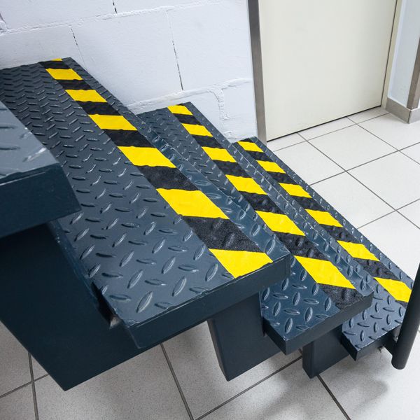 Nastro adesivo antiscivolo 50mmx15m giallo/nero DURALINE GRIP+ Durable