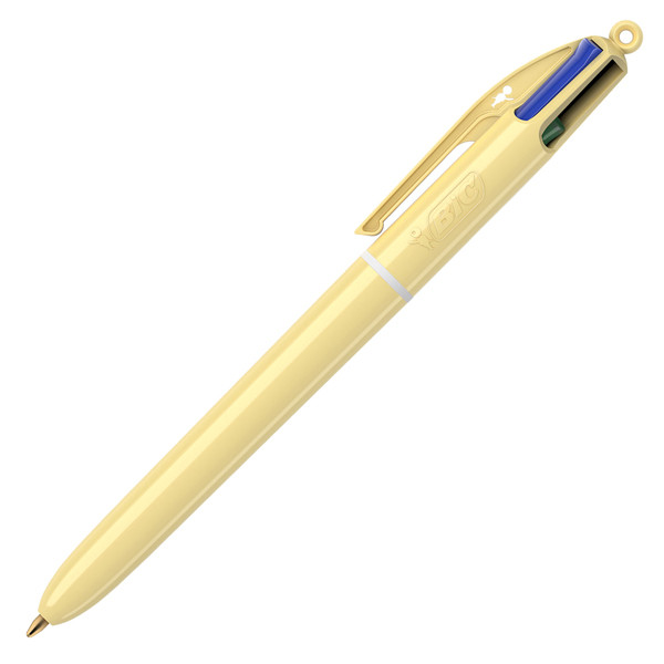 Penna a sfera scatto multifunzione 4 Colours Pastel - punta 1,0 mm - colori assortiti - Bic - conf. 12 pezzi