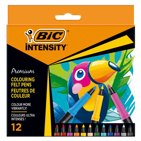 Pennarello Intensity Premium - colori assortiti - conf. 12 pezzi