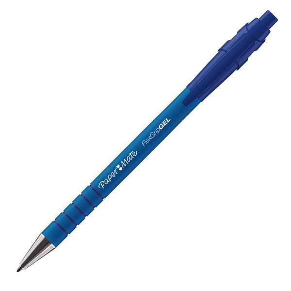 Penna a sfera Flexgrip Gel - punta 0,7 mm - blu - Papermate