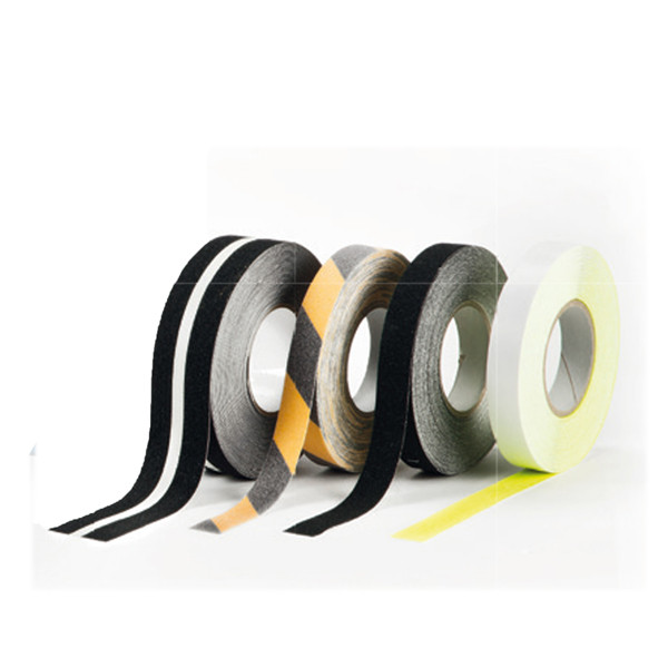 Nastro adesivo antiscivolo fosforescente ANTISLIP - 5 cm x 15 m - giallo - Geko