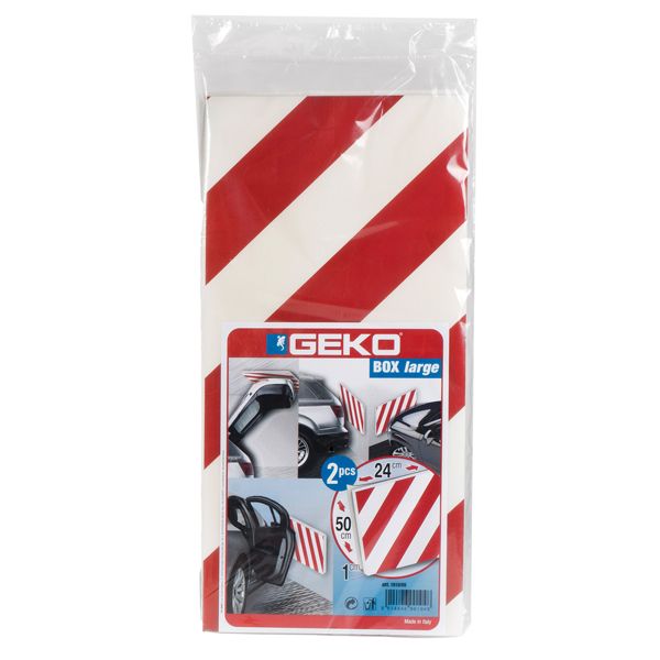 Set 2 pannelli adesivi antiurto BOX 24x50cm Geko