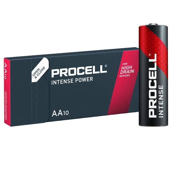 Blister 10 pile Procell INTENSE AA - Duracell