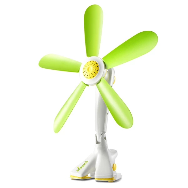 Ventilatore a clip Margarita - da tavolo e a parete - 7 W - 14,8 x 14,3 x 29 cm - CFG