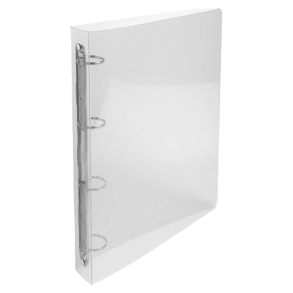 Raccoglitore Pp rigato Crystal Colours 4anelli 30mm A4 maxi 5 col.assExacompta