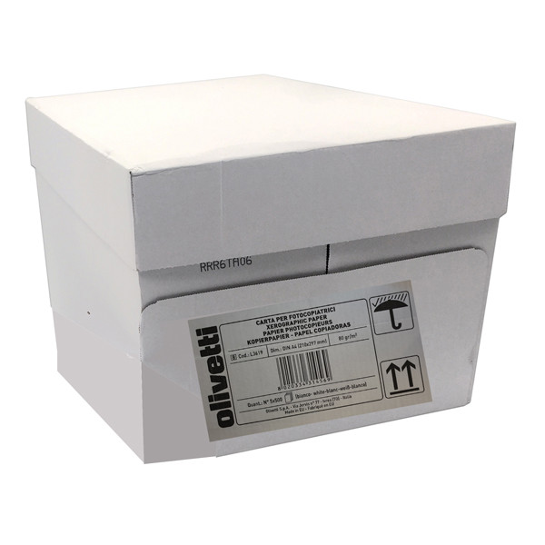 Carta Premium Quality - A4 - 80 gr - Olivetti Red - conf. 500 fogli (drop max 25 risme)