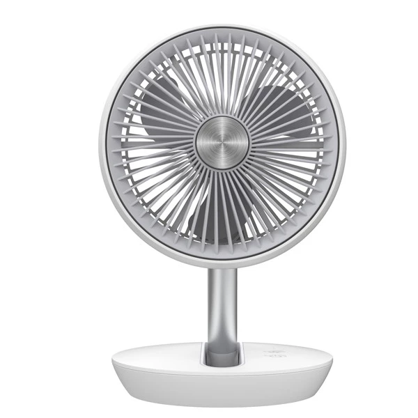 Ventilatore da tavolo Air Studio - ricaricabile - diametro 17 cm - grigio/bianco - CFG