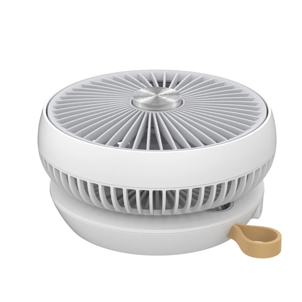 Ventilatore da tavolo Air Studio - ricaricabile - diametro 17 cm - grigio/bianco - CFG