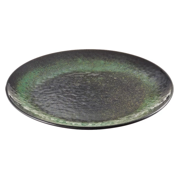 Piatto piano Linea Amazzonia - diametro 23,5 x 2,5 cm - melamina - Leone