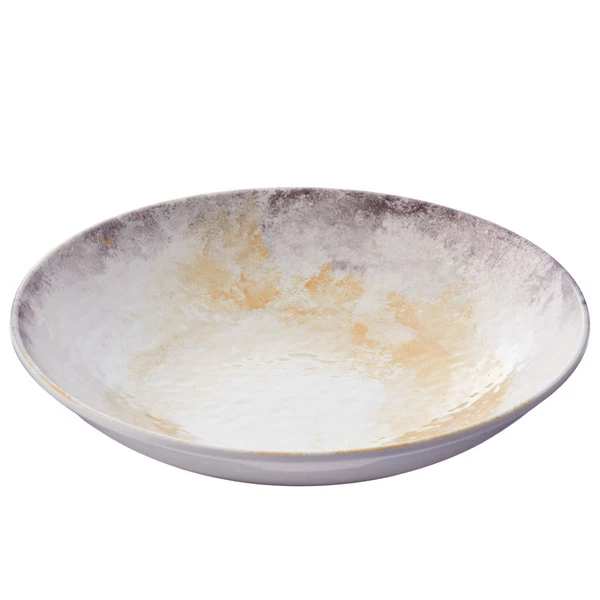 Piatto fondo Linea Galassia - diametro 24 x 5 cm - melamina - Leone