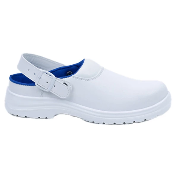 Calzatura sabot Maubec 4 SBEA SR - microfibra - numero 47 - bianco - Deltaplus