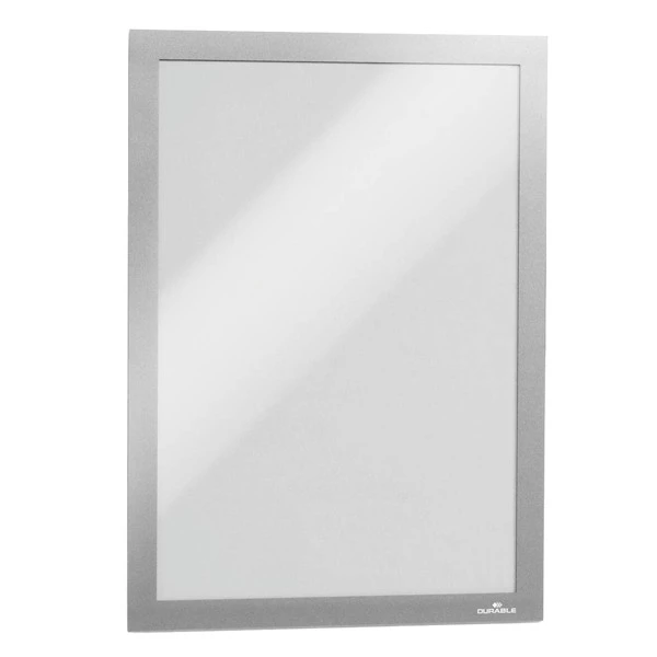 Cornice espositiva Duraframe - A4 - 21 x 29,7 cm - nero - Durable - conf. 10 pezzi