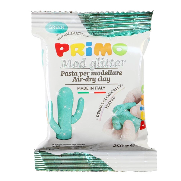 Easy Do - 250 gr - colori assortiti glitter - Primo - expo da banco 24 pezzi