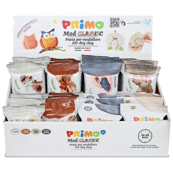 Easy Do - 250 g - colori assortiti classic - Primo - expo da banco 24 pezzi