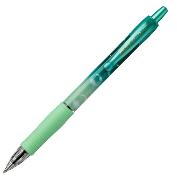 Roller gel a scatto G-2 Bubble collection - punta 0,7mm - blu - Pilot - expo 48 pezzi