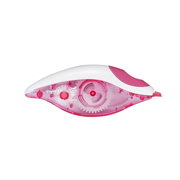 Correttore a nastro Dryline Grip - 5mm x 8,5mt - colori assortiti - Papermate - expo 24 pezzi