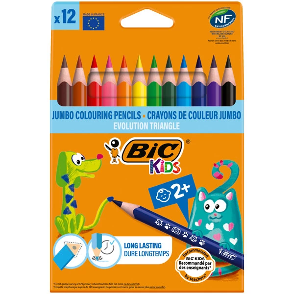 Pastelli Triangle e Stripes - Bic - expo 49 astucci
