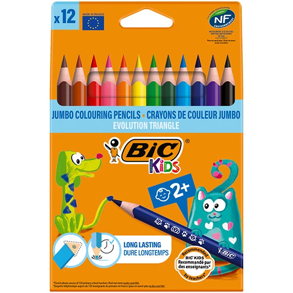Pastelli Triangle e Stripes - Bic - expo 49 astucci