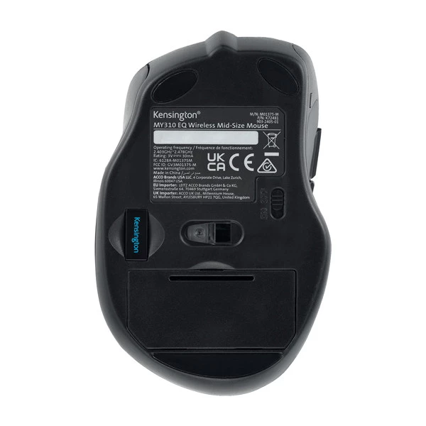 Mouse wireless - MY310 EQ - nero - Kensington