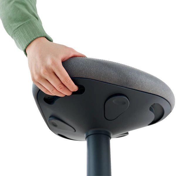 Sgabello Active Comfort da seduta - grigio scuro - Leitz