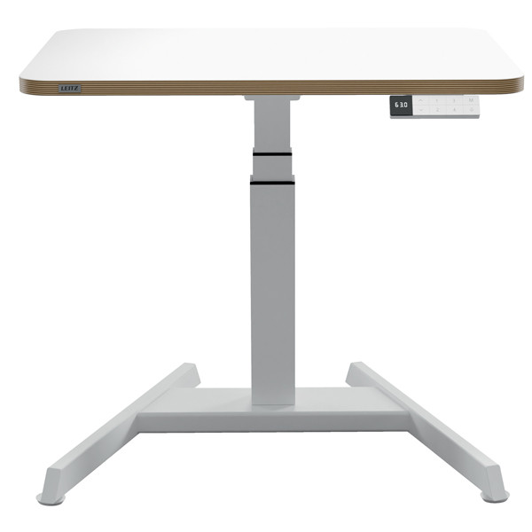 Scrivania Compatta Elettrica Sit-Stand - fissa - 80 x 60 x 65-130 cm - bianco - Leitz