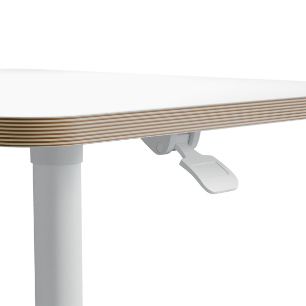 Scrivania Compatta pneumatica Sit-Stand - mobile - 80 x 60 x 75-114 cm - bianco - Leitz