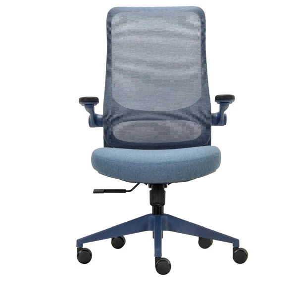 Seduta operativa ergonomica Aurora CHLN18 - braccioli regolabili - blu - Unisit