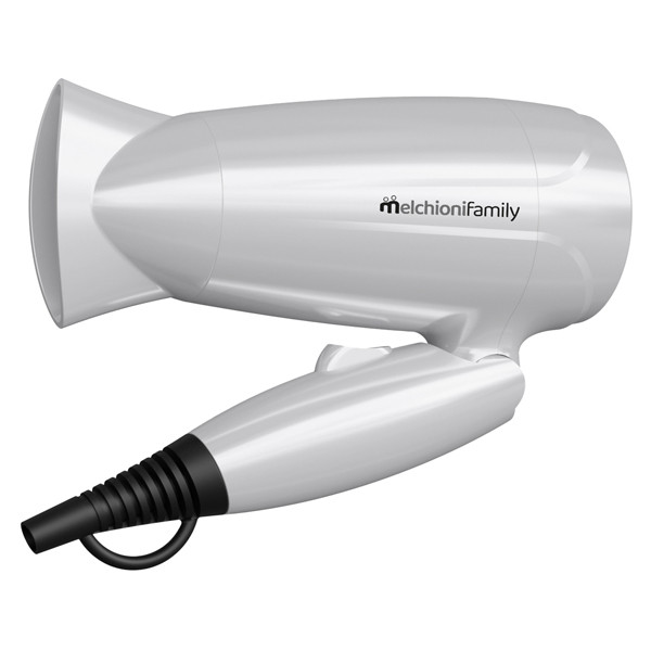 Asciugacapelli da viaggio Handy Style New - 13,5x8x20,5 cm - 1200 W - 220/240 V - grigio - Melchioni family