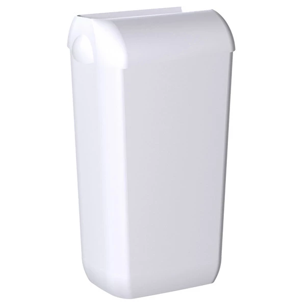 Cestino gettacarte EColored - con coperchio - 33,5 x 22,5 x 54,5 cm - adamello white - Mar Plast