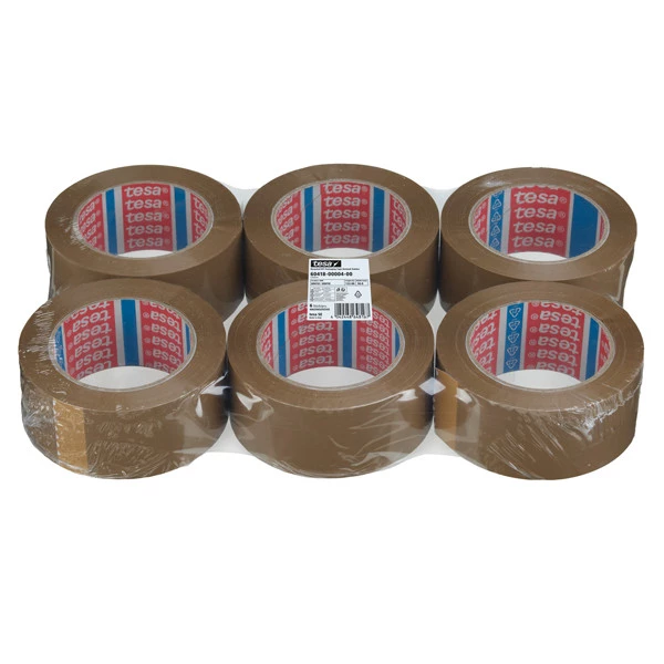 Nastro adesivo da imballo Tesapack - Eco & Standard - 132 m x 5 cm - avana - Tesa
