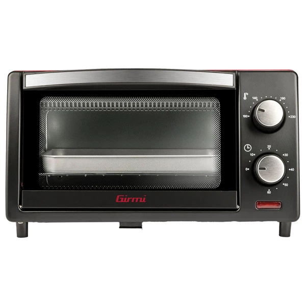 Forno elettrico ventilato - 10 L - nero/rosso - Girmi
