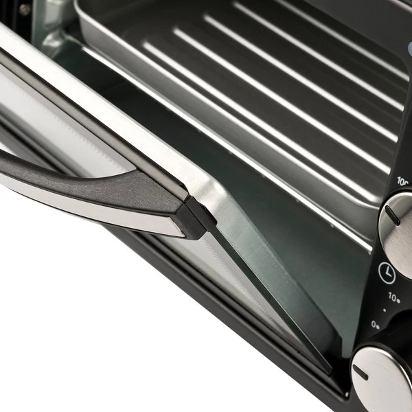 Forno elettrico ventilato - 10 L - nero/rosso - Girmi