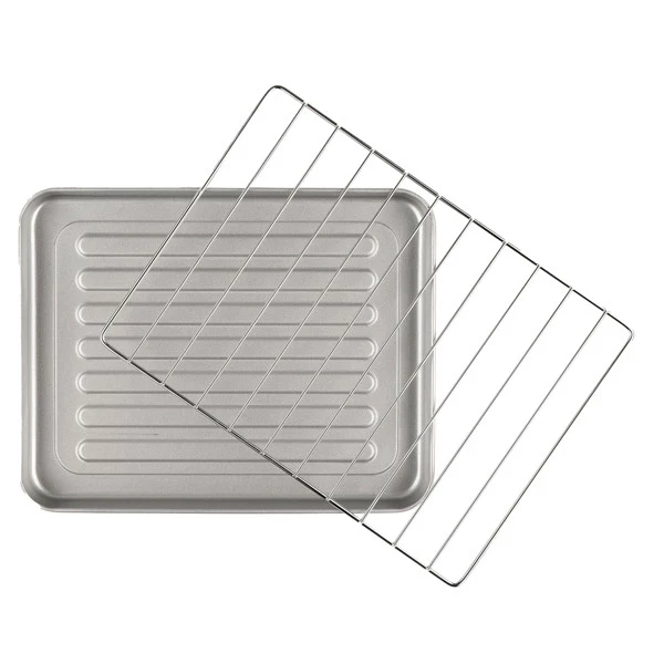 Forno elettrico ventilato - 10 L - nero/rosso - Girmi