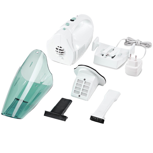 Aspirapolvere cordless - 30 W - 37 x 12 x 11 cm - bianco/verde - Girmi