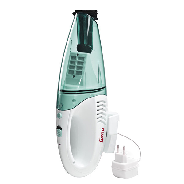 Aspirapolvere cordless - 30 W - 37 x 12 x 11 cm - bianco/verde - Girmi