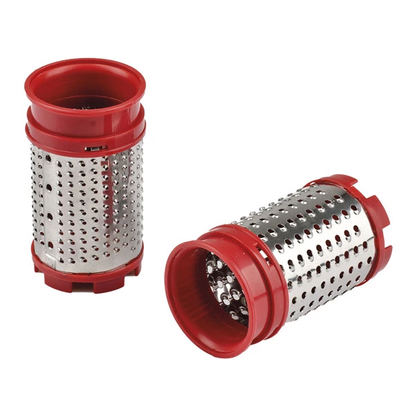 Grattugia cordless - 12 W - 24,5 x 12 x 10,5 cm - rosso/bianco - Girmi