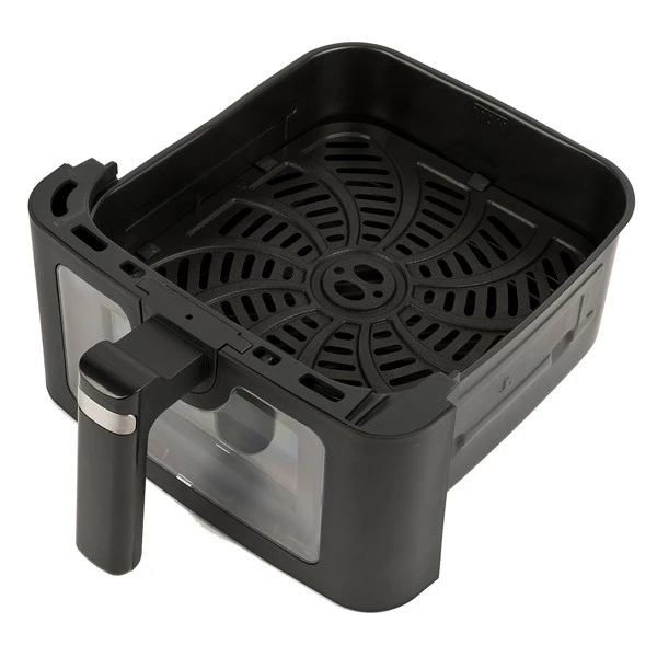 Friggitrice ad aria - a 2 altezze - 6,5 L - 28,5 x 30,5 x 38 cm - nero - Girmi