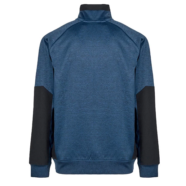 Felpa mezza zip Leeds - taglia XL - blu - U-Power