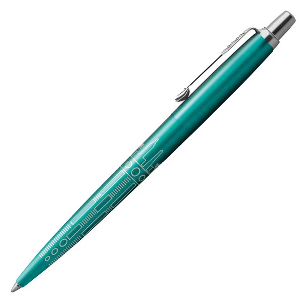 Penna sfera Jotter - Global Icon Miami - punta M - fusto turchese - Parker