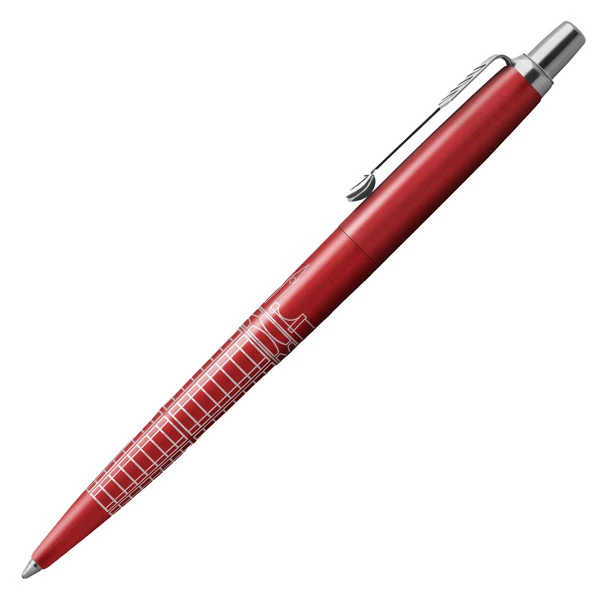 Penna sfera Jotter - Global Icon London - punta M - fusto rosso - Parker