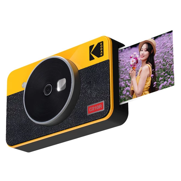 Fotocamera Istantanea Mini shot - Combo 2 Retro - Giallo - Kodak